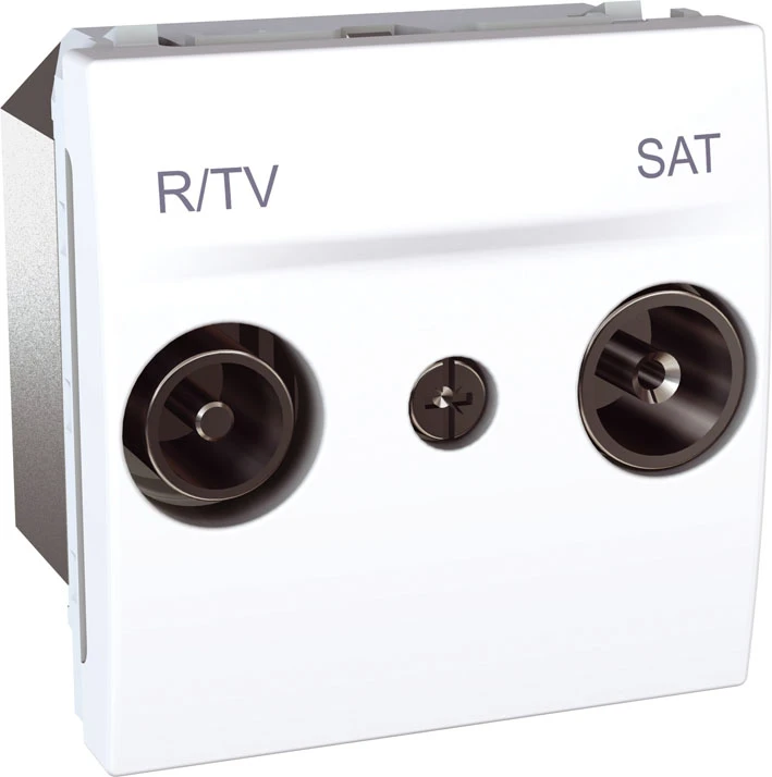 Zásuvka koncová TV/R-SAT , polar, Schneider